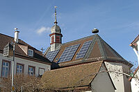 Photovoltaikanlage auf dem Kirchendach
